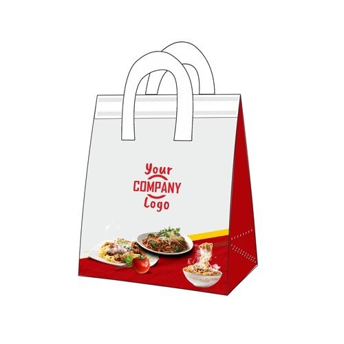 HotMaster Silver Foiled Restaurant Laminated Nonwoven Mini Size Bag