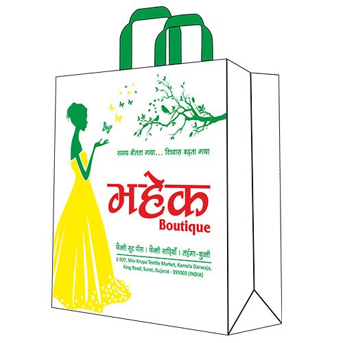Mahek Boutique Eco Friendly Non Woven Box Bag