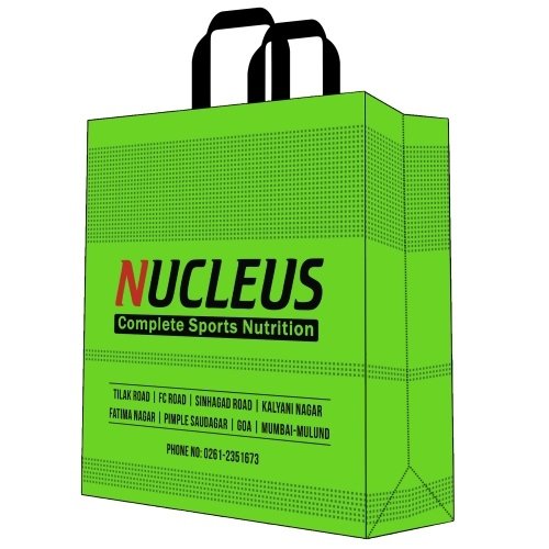 Nucleus Sports Green Non Woven Shopping Bag