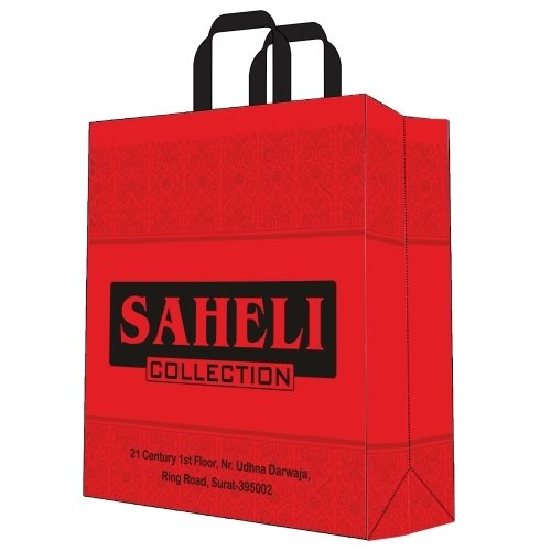 Saheli Collection Red Non Woven Bag