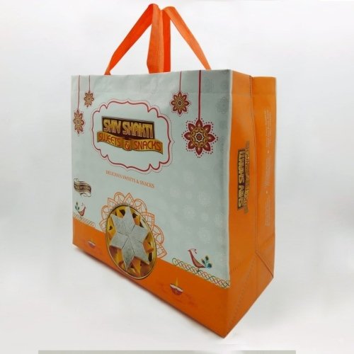 Shiv Shakti Gold Shine Non Woven Box Bag